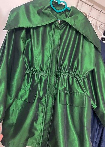 Ahel Tasarım Tafta Kumaş Ceket - Görsel 4