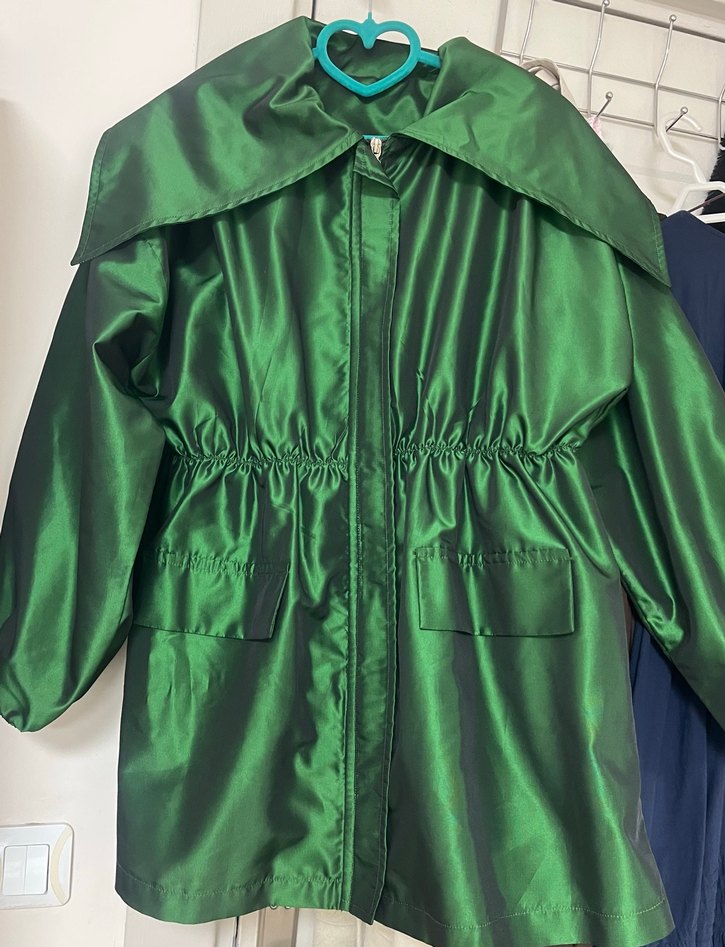 Ahel Tasarım Tafta Kumaş Ceket - Görsel 2