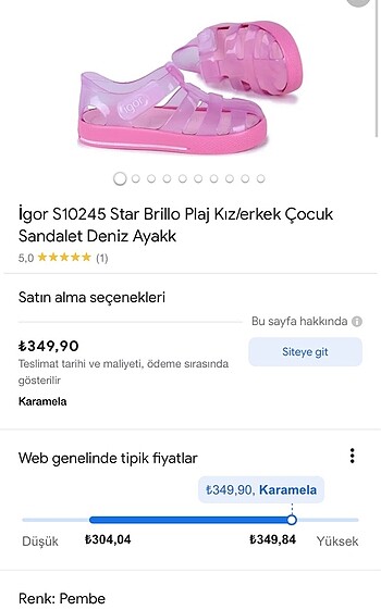 İgor sandalet