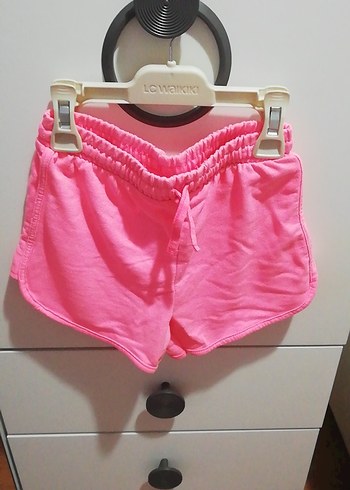 Kız Çocuk Pembe Mini Spor Şort