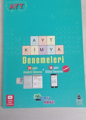 AYT Kimya Denemeleri 20 Analizli 10 Dijital