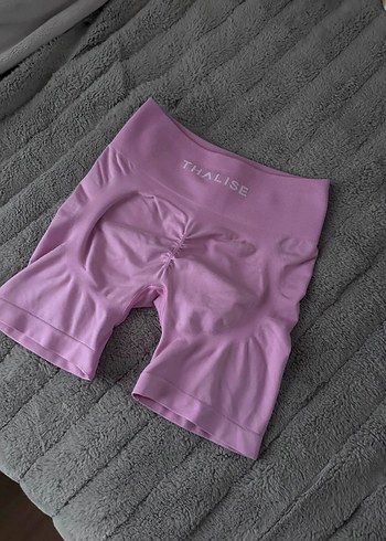 THALİSE Pembe Luma Scrunch Midi Spor Tayt - Görsel 2