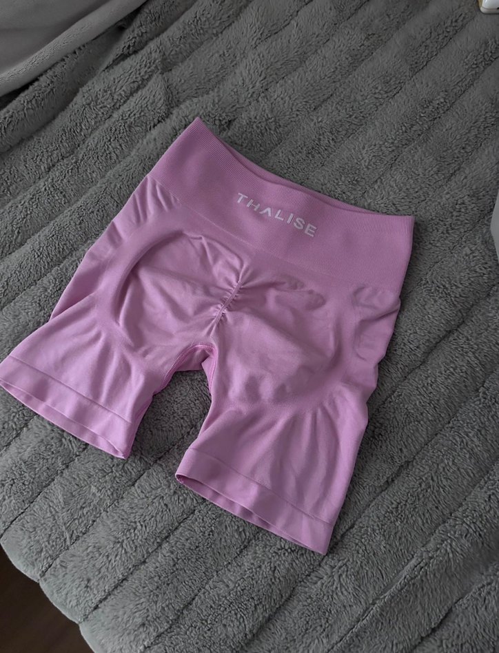 THALİSE Pembe Luma Scrunch Midi Spor Tayt - Görsel 2