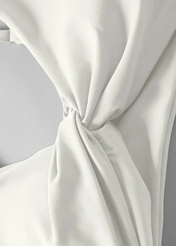 Beyaz spor bra - Görsel 4