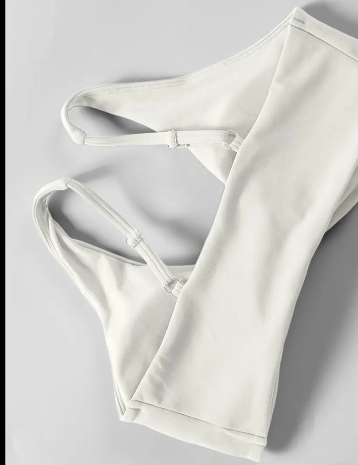 Beyaz spor bra - Görsel 3