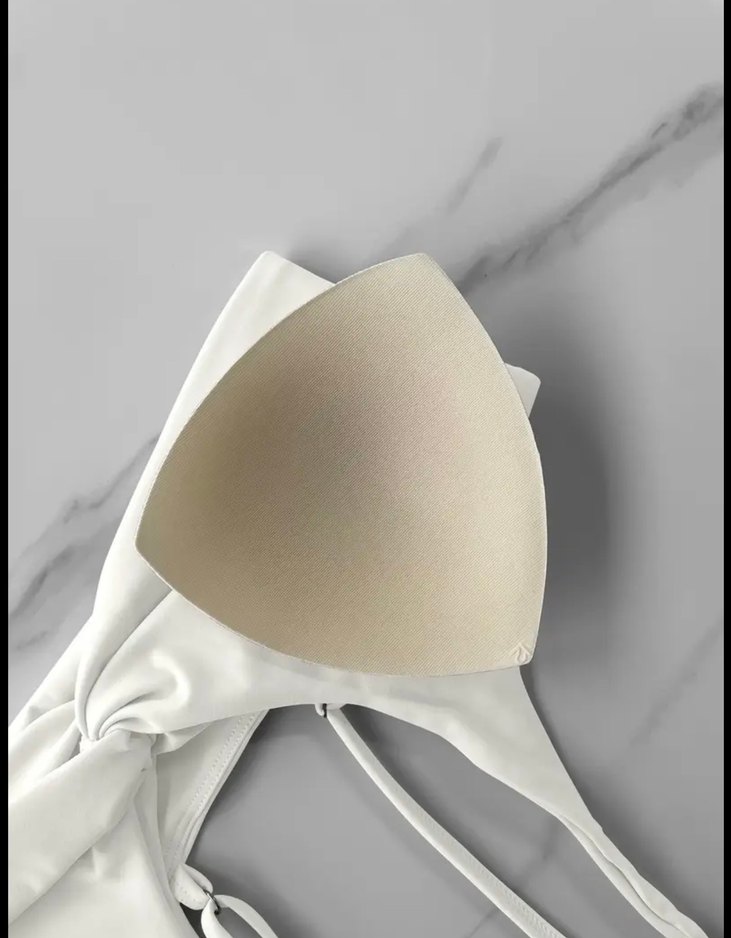 Beyaz spor bra - Görsel 5