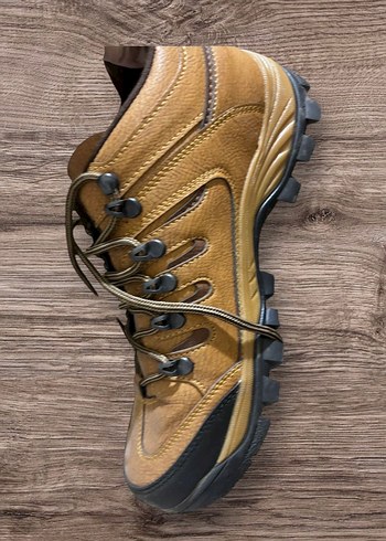 40 Beden Bağcıklı Kahverengi Erkek Outdoor Botları