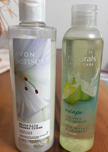 Avon Senses Beyaz Zambak Duş Kremi 250 ml