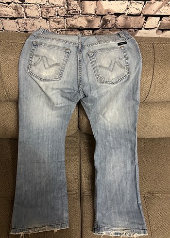 Mavi Denim Bol Kesim erkek Jean - Görsel 3