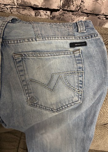 Mavi Denim Bol Kesim erkek Jean - Görsel 4