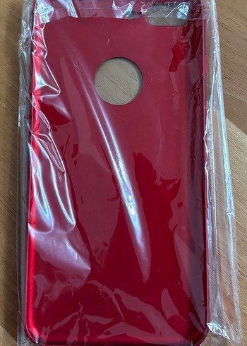 Parlak Kırmızı Biker Telefon Kılıfı İPhone 7 Plus - Görsel 2