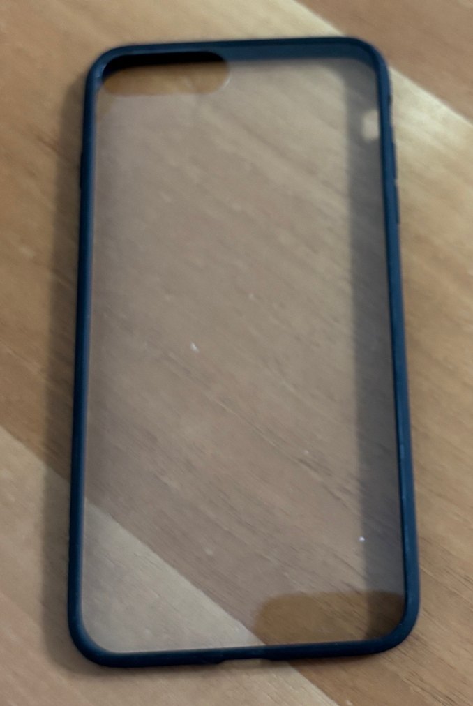 Telefon kılıfı iPhone 7plus  siyah kenarlı - Görsel 2