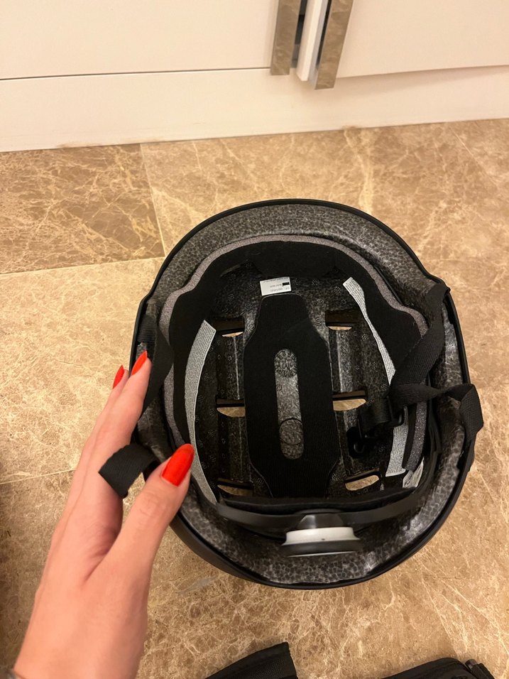 Kaykay Seti ve Koruyucu Ekipmanlar Mavi Desenli - Görsel 3