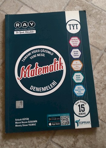 TYT Matematik Yeni Nesil Deneme Kitabı 15'li