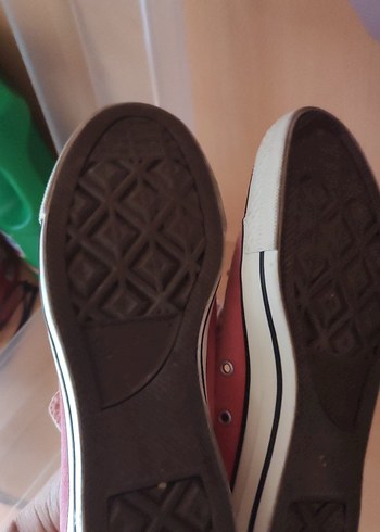 40 Beden Converse Pembe Dolgu Topuklu Kadın Spor Ayakkabı