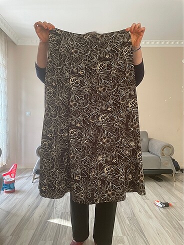 Etek desenli