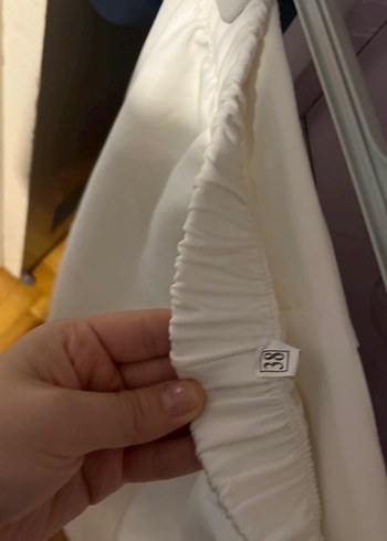 Beyaz Pilili Midi Kumaş Pantolon - Görsel 5