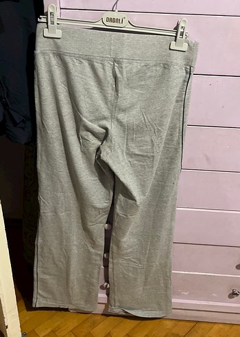 Gri Kadın Salaş Eşofman Altı - Görsel 4