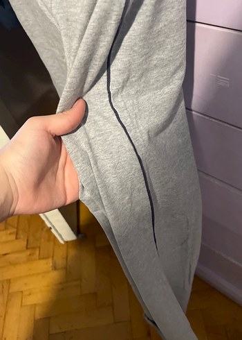 Gri Kadın Salaş Eşofman Altı - Görsel 6