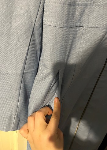 Gri Uzun Kadın Feraceli - Görsel 4