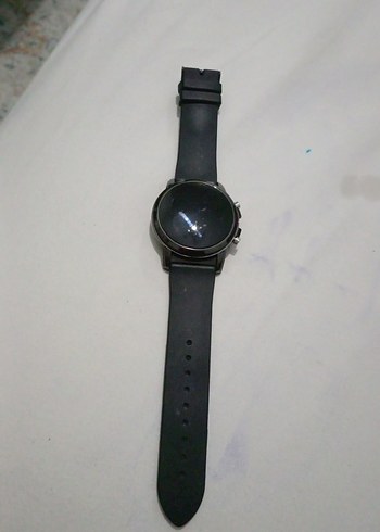 Siyah Minimalist Erkek Biker Kol Saati