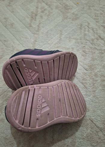 Kız Çocuk Lacivert Cırt Cırtlı Spor Ayakkabı - Görsel 3