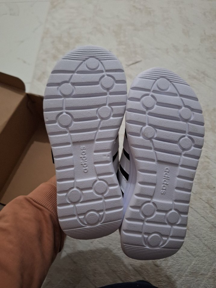 Siyah kiz Çocuk Spor Ayakkabı Velcro - Görsel 4