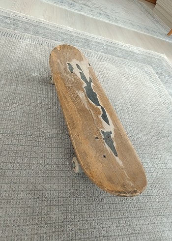 Grunge Punk Desenli Gri Kaykay - Görsel 9