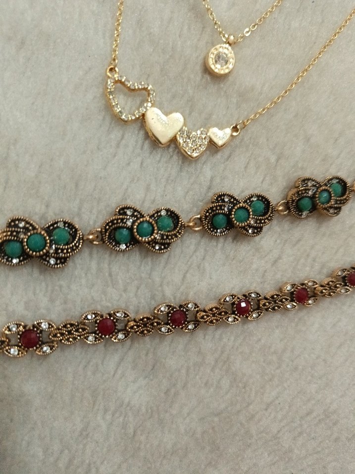 Bohem Tarzı Boncuklu Kadın Takı Seti - Görsel 3