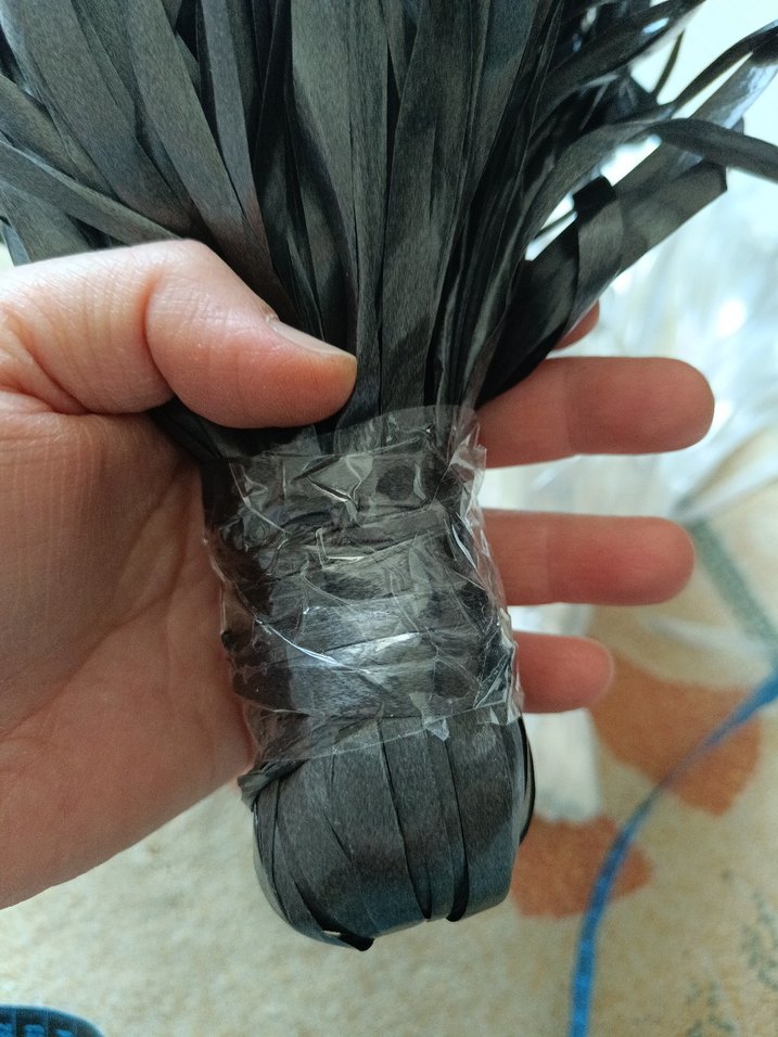 Siyah ve Beyaz El Yapımı Süs Objeleri - Görsel 3