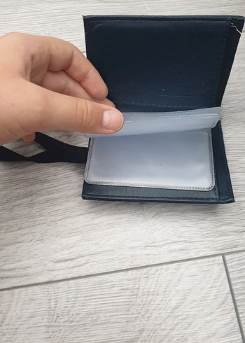 U.S Polo Assn. Fermuarlı Mavi Gri Erkek Cüzdanı