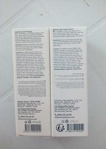 Beden Renk The Purest Solutions Anti-Aging Yüz Serumu ikili