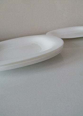 5 adet Cam servis tabağı - Görsel 3