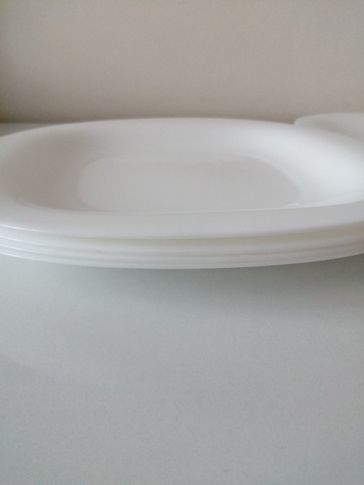 5 adet Cam servis tabağı - Görsel 2