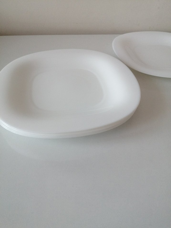 5 adet Cam servis tabağı - Görsel 5