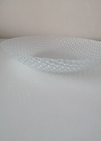 Büyük cam servis tabağı - Görsel 2