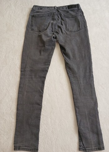 Gri Erkek Skinny Jean Pantolon