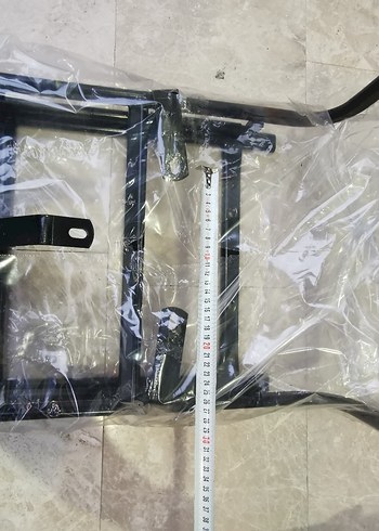 Sıfır Kızaklı Motorsiklet Büyük Boy Çanta Demiri - Görsel 4