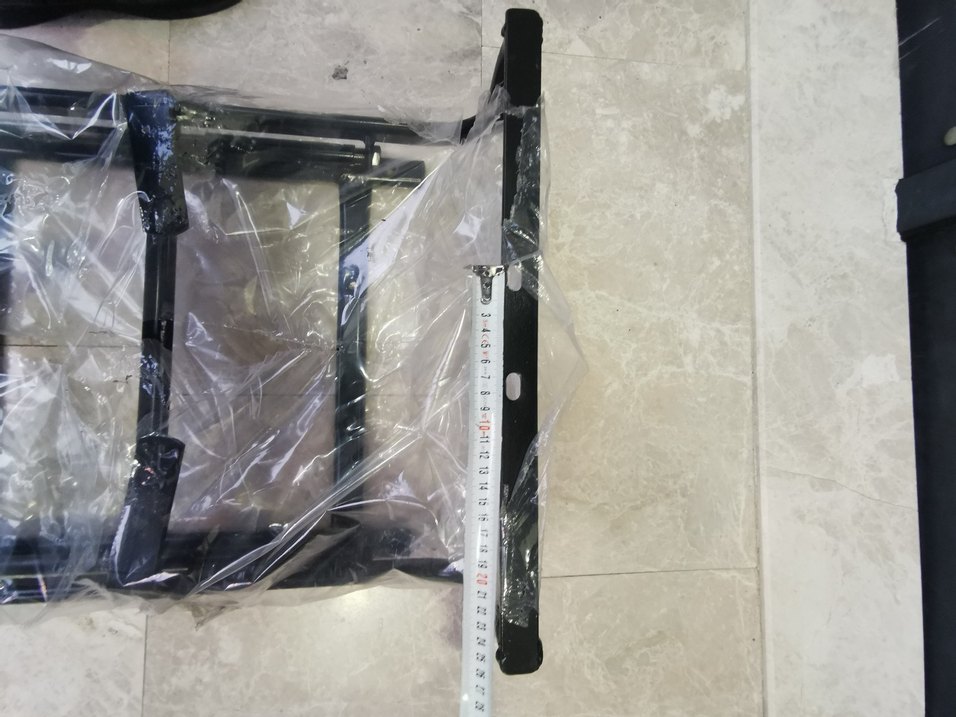 Sıfır Kızaklı Motorsiklet Büyük Boy Çanta Demiri - Görsel 3