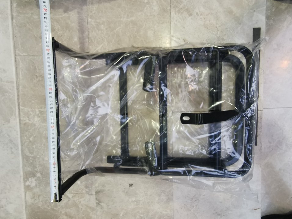 Sıfır Kızaklı Motorsiklet Büyük Boy Çanta Demiri - Görsel 5