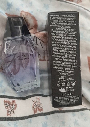 Avon Perceive For Men Gri Erkek Parfümü 100ml - Görsel 2