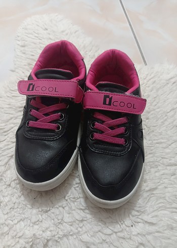 Kız Çocuk Renkli Velcro Spor Ayakkabı - Görsel 2