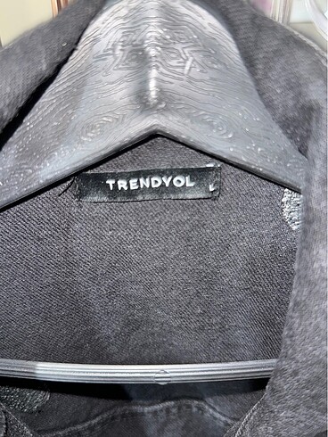Trendyol & Milla Siyah kot ceket