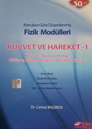 Fizik kitabı kuvvet ve hareket