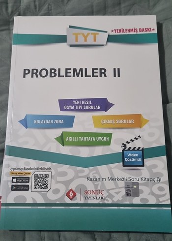 TYT Problemler II Soru Kitabı - Sonuç Yayınları çözümsüz