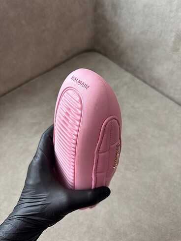 39 Beden pembe Renk Balmain Terlik