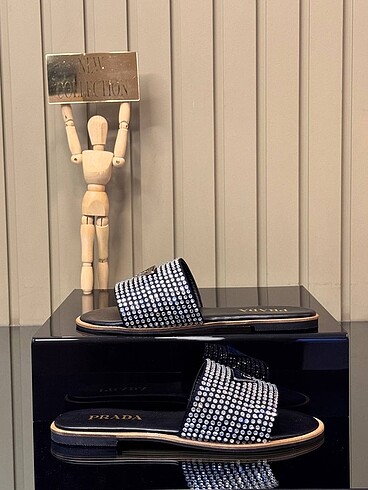 Prada Prada Taşlı Terlik