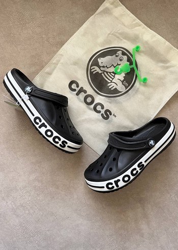 39 Beden Crocs Bayaband Siyah
