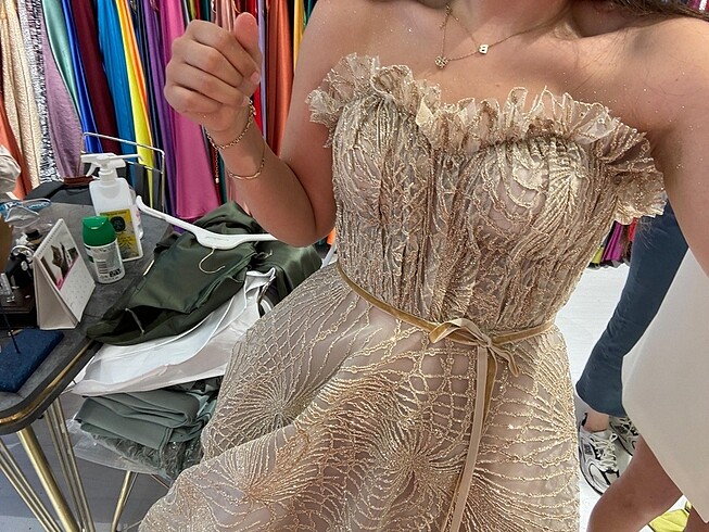 Nişan kına elbisesi - Görsel 4