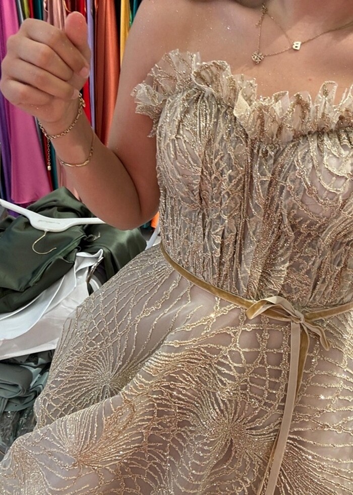 Nişan kına elbisesi - Görsel 4